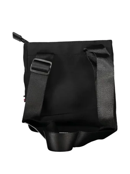 Geantă Tommy Hilfiger cu imagine negru