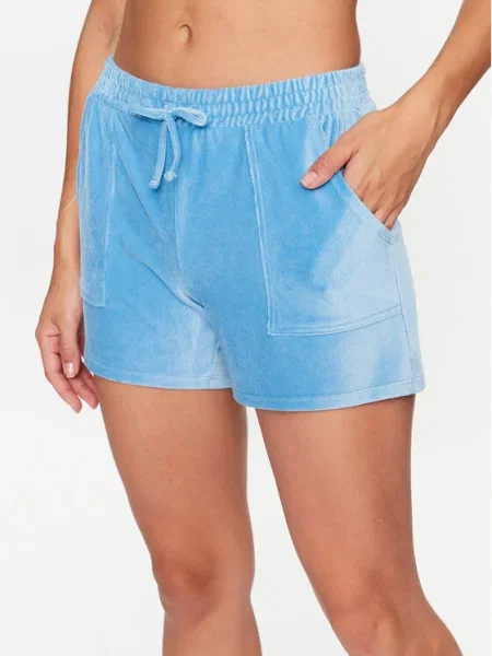 Hunkemöller Pantaloni scurți pijama Comfortable Fit albastru