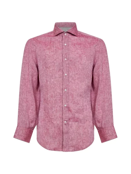 Dlouhá košile Brunello Cucinelli červená