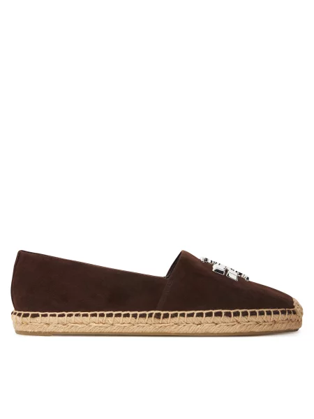 Tory Burch Εσπαντρίγιες Eleanor Espadrille καφέ