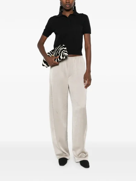 Talie pantaloni Nanushka gri