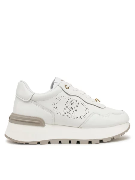 Sneakersy Liu Jo skórzane białe
