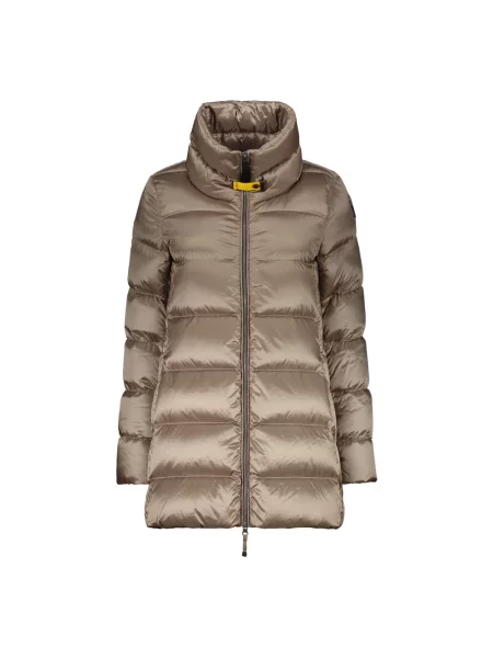 Kurtka puchowa Parajumpers z logo zielona