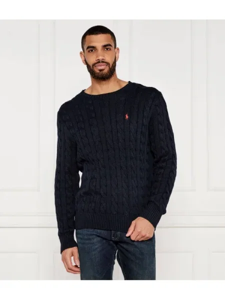 Polo Ralph Lauren Pulover Driver bleumarin roșu