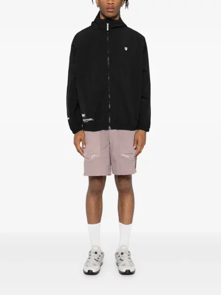 Geacă Aape By A Bathing Ape cu glugă negru