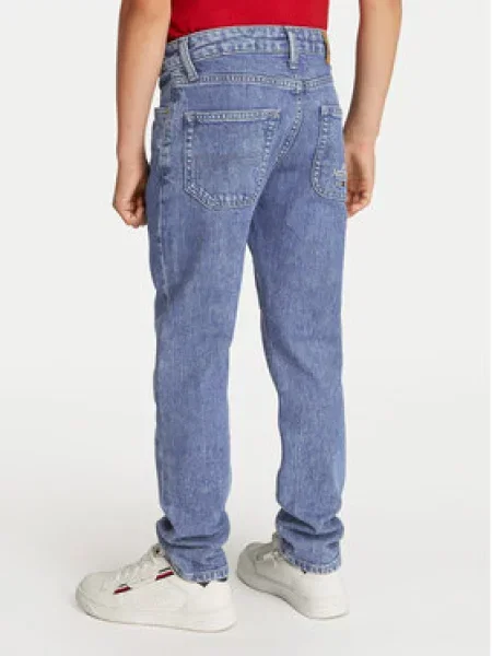 Tommy Hilfiger Džinsai Modern Straight Fit mėlyna
