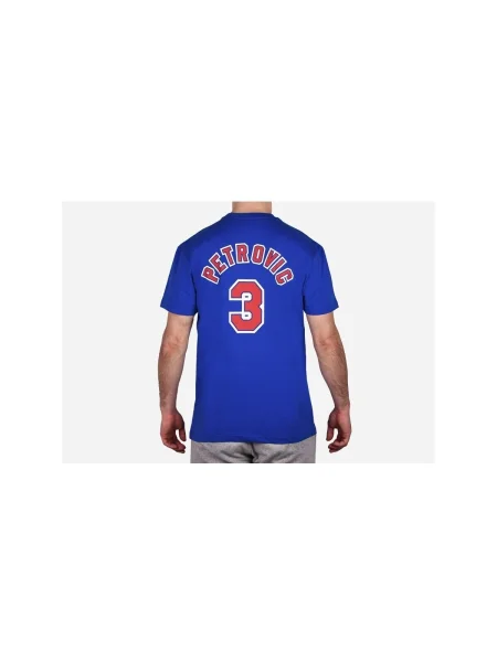 Tricou Mitchell & Ness albastru