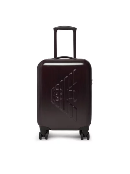 Emporio Armani Walizka kabinowa Bordowy
