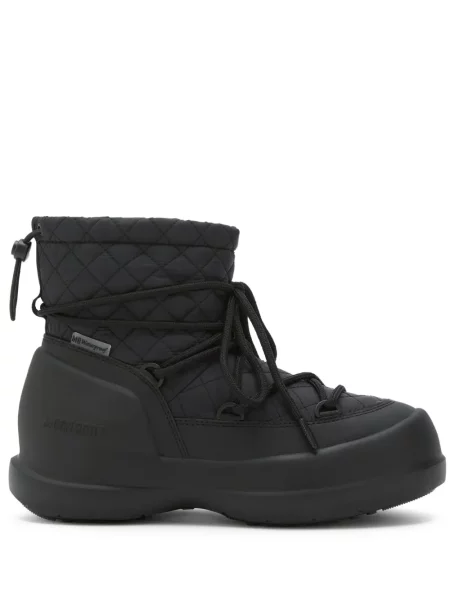 Botki Moon Boot pikowane czarne