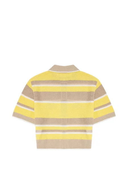 Cardigan Palm Angels cu broderie galben