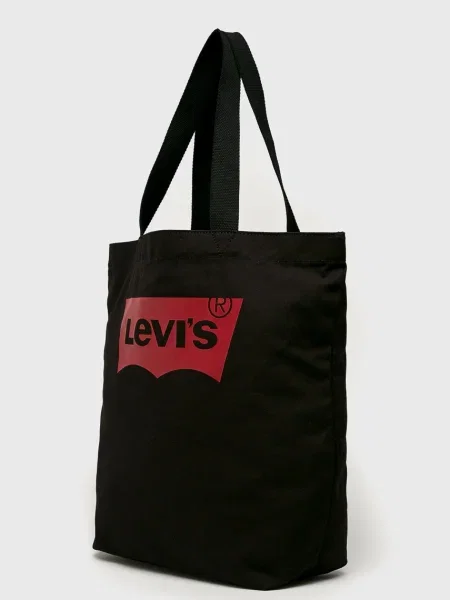 LEVI'S Shopper táska Batwing kárminvörös fekete