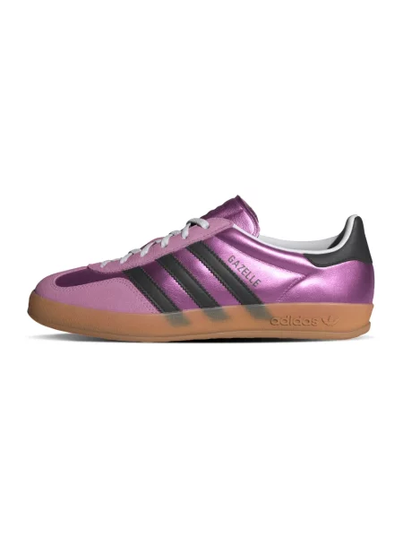 Sneakersy Adidas Gazelle skórzane retro fioletowe