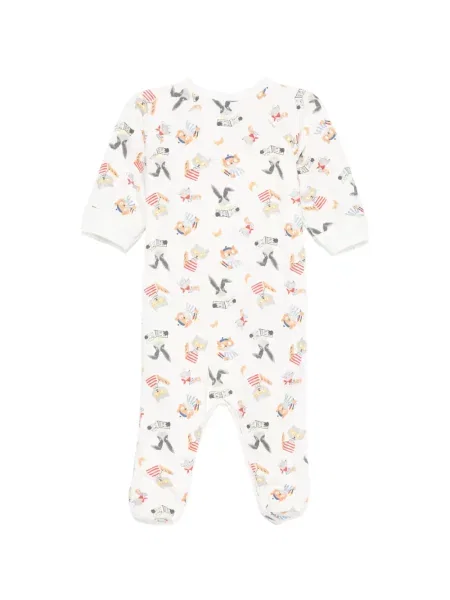 Πιτζάμας Petit Bateau λευκό