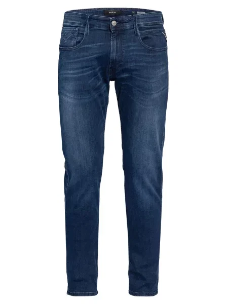 Replay Jeansy Slim Fit blau niebieskie
