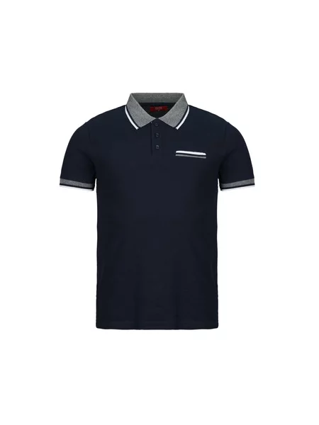 Polo majica Botd s kratkimi rokavi mornarica