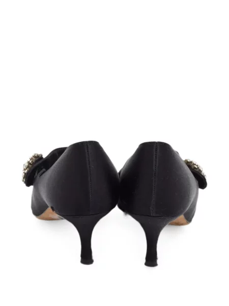 Pantofi cu toc Manolo Blahnik negru
