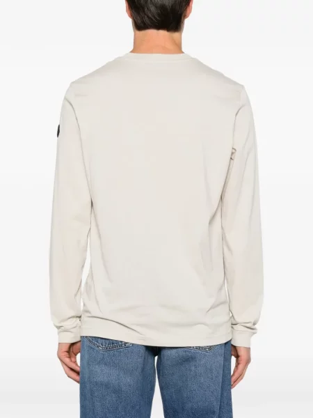 Lung tricou Moncler cu imagine