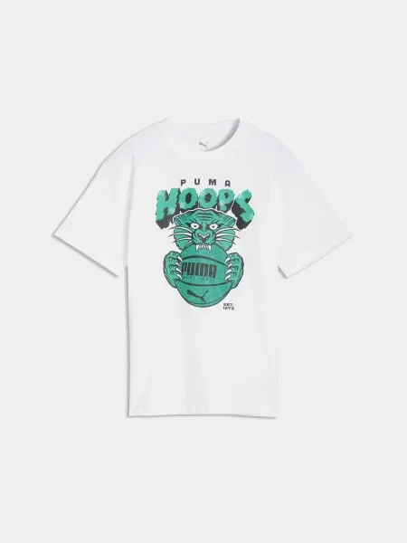 Дитяча Футболка PUMA Flagrant Foul Tee комбінований верх білий