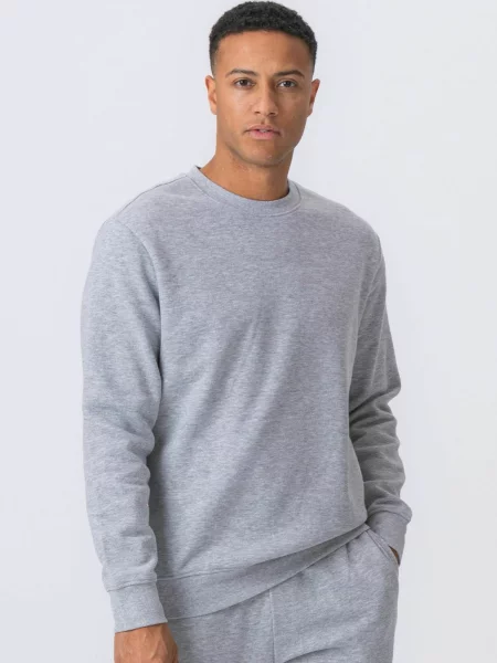 TEESHOPPEN Pulover Essential Crewneck gri