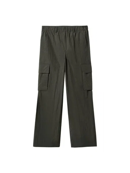 MANGO Pantaloni cu Seul închis verde