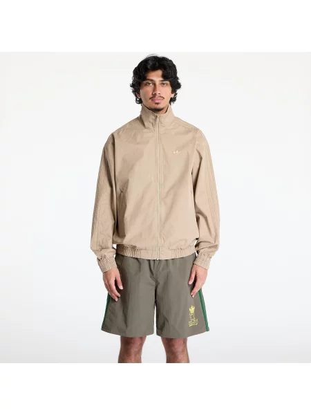 Яке adidas Woven Firebird Tracksuit Jacket Brown/ Blanch Cargo XL бежово