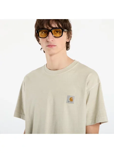 Μπλουζάκι Carhartt WIP S/S Vista T-Shirt UNISEX Fleur De Sel Garment Dyed M