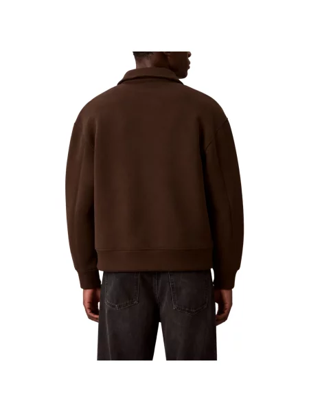 Džínsová bunda Calvin Klein hnedá