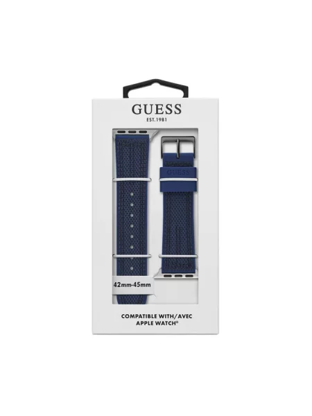 Zegarek Guess z paskiem granatowy