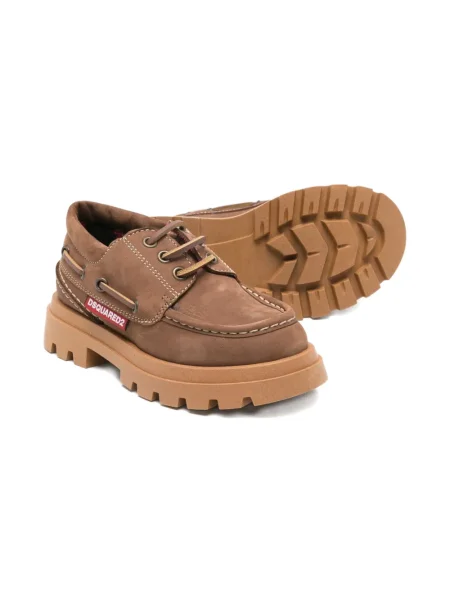 Dětské bačkory Dsquared2 hnědé