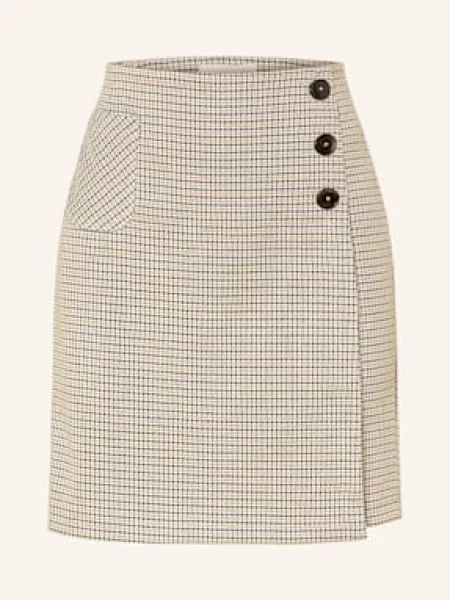 Cartoon Spódnica W Stylu Kopertowym beige beżowa