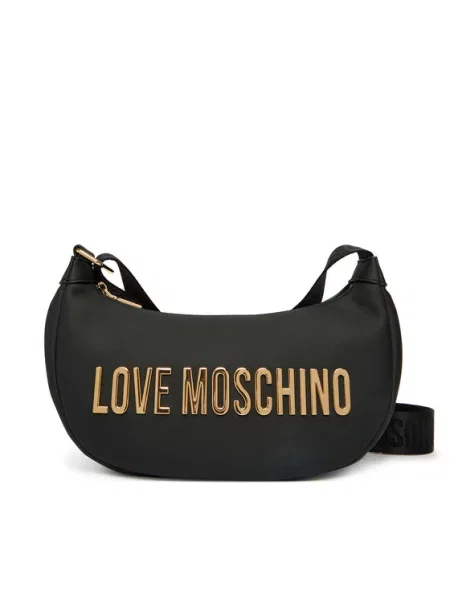 Love Moschino Geantă de umăr auriu negru