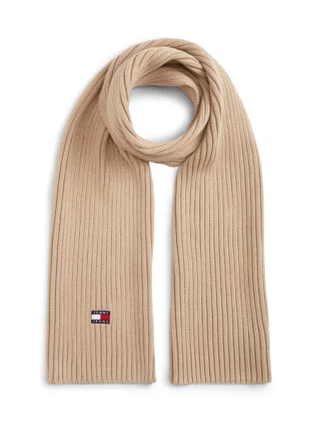 Tommy Jeans fular de damă din bej