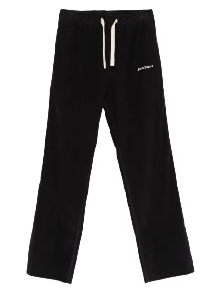 Pantaloni Palm Angels de catifea cord negru