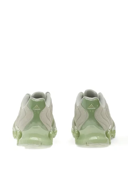 Šněrovací krajkové tenisky Adidas s výšivkou modré