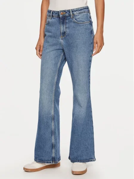 Jeans hlače Wrangler modra