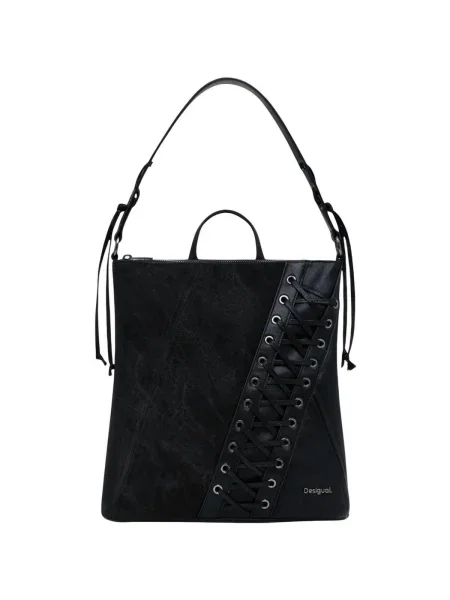 Crossbody táska Desigual fekete