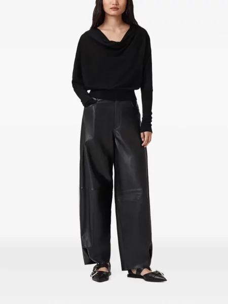 Pulover Allsaints de lână negru