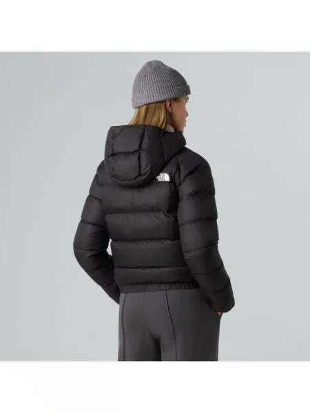 Kurtka puchowa The North Face z kapturem czarna