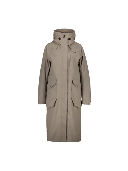 Parka Didriksons brązowa