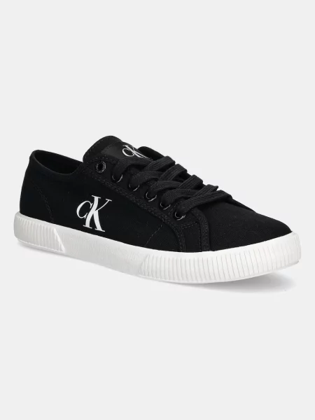 Ниски кецове Calvin Klein Jeans ESS VULC LOW CV MG WN черно