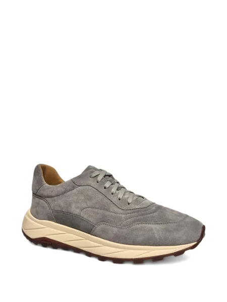 Sneakers Henderson Baracco με κορδόνια σουέντ γκρι