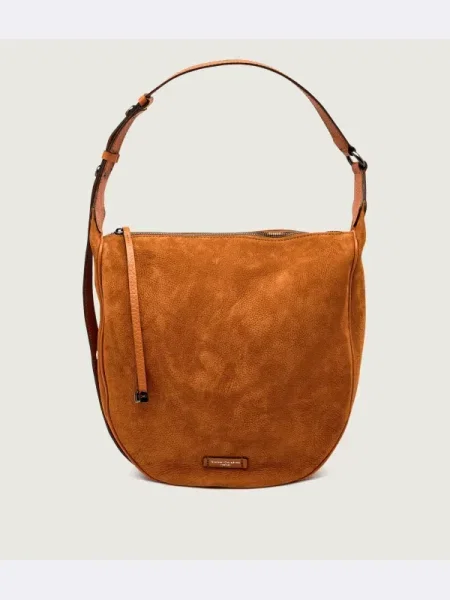 GIANNI CHIARINI De piele geantă pe umăr CHARLOTTE maro