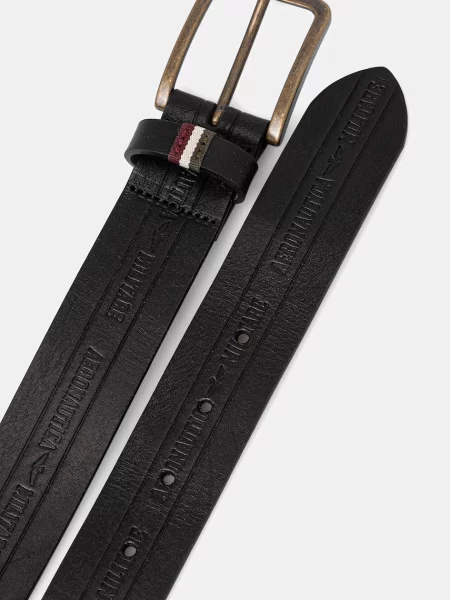 Шкіряний Aeronautica Militare чорний