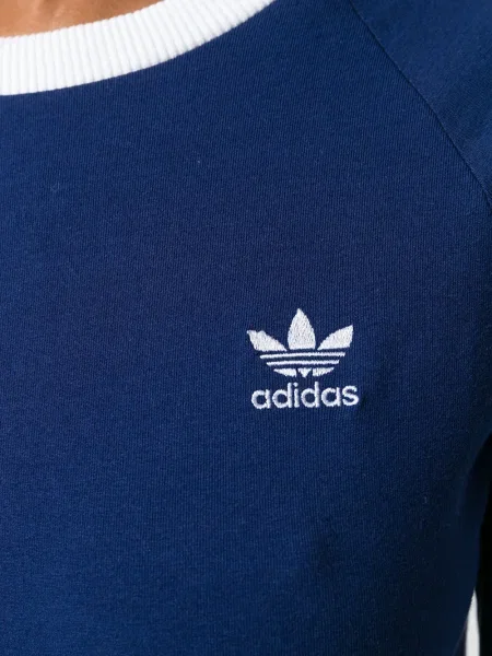 Rochie Adidas cu dungi de costum albastru