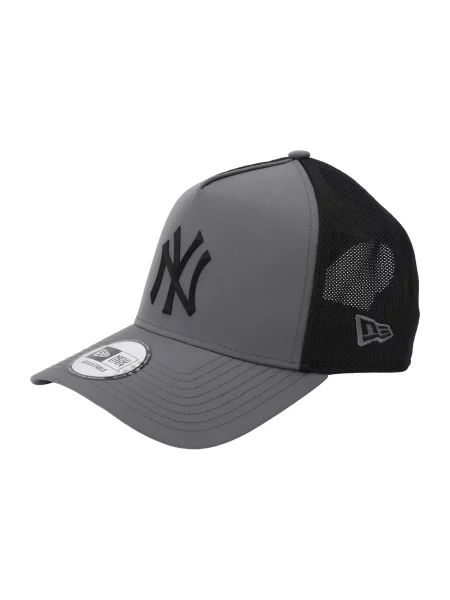NEW ERA Șapcă sport Trucker New York Yankees MLB gri închis / negru alb