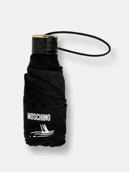 Moschino umbrelă pliabilă negru