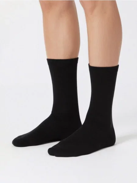 Sinsay Základní ponožky 5 balení černá