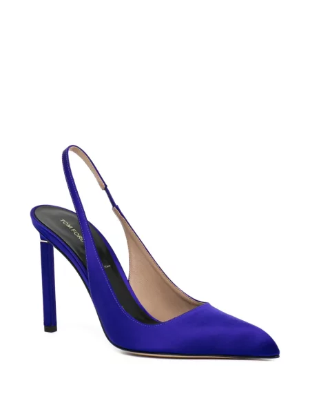Pantofi cu toc Tom Ford albastru