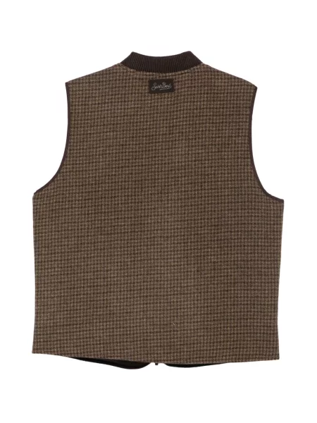 Vestă Mc2 Saint Barth cu model pepito maro