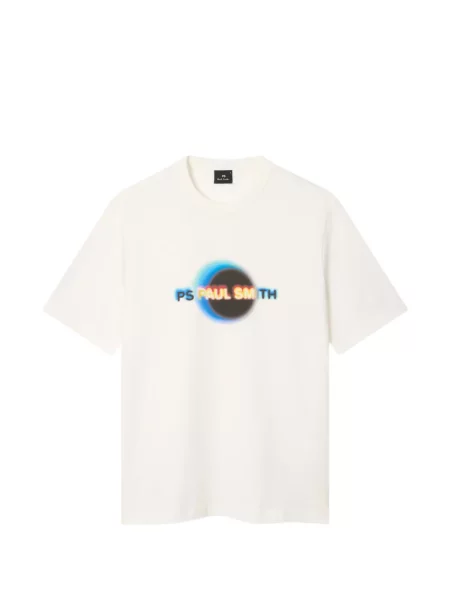 Tricou Ps Paul Smith cu imagine alb